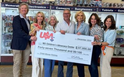 USA Pawn Donates $94,000 to Mississippi Children’s Advocacy and Public Safety Initiatives